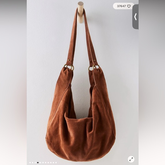 Roma Suede Tote Bag & Charms - Picture 1 of 8